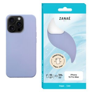 Coque Zanae Color pour iPhone 16 Pro Max, Lilas