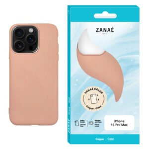 Coque Zanae Color pour iPhone 16 Pro Max, Rose