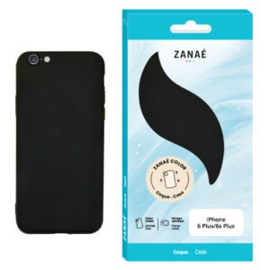 Coque Zanae Color pour iPhone 6 Plus / 6s Plus, Noir