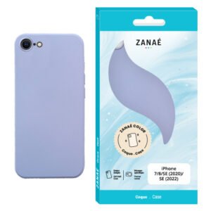 Coque Zanae Color pour iPhone 7 / 8 / SE (2020) / SE (2022), Lilas