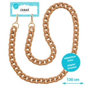 Chaine-bijou Mate sand (gros maillons) L