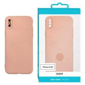 Coque Zanae Color pour iPhone X / XS, Rose