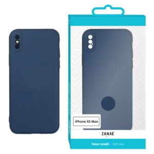Coque Zanae Color pour iPhone XS Max, Marine