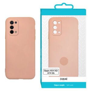 Coque Zanae Color pour Oppo A54 5G / A74 5G, Rose
