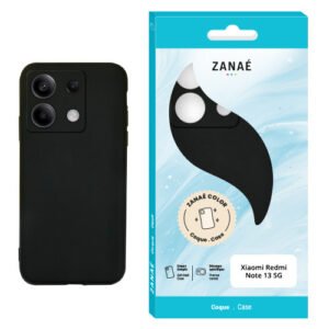 Coque Zanae Color pour Redmi Note 13 5G, Noir