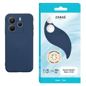 Coque Zanae Color pour Redmi Note 14 5G, Marine