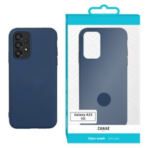 Coque Zanae Color pour Samsung Galaxy A33 5G, Marine