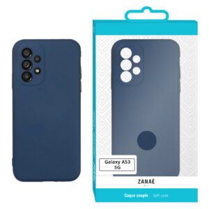 Coque Zanae Color pour Samsung Galaxy A53 5G, Marine