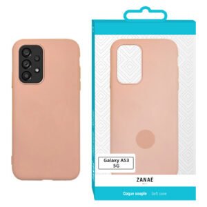 Coque Zanae Color pour Samsung Galaxy A53 5G, Rose