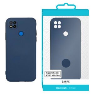 Coque Zanae Color pour Xiaomi Redmi 9C / 9C NFC / 10A, Marine