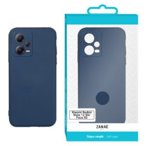 Coque Zanae Color pour Xiaomi Redmi Note 12 5G / Poco X5, Marine