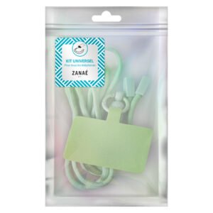 Cordon universel Color Block, Vert Clair