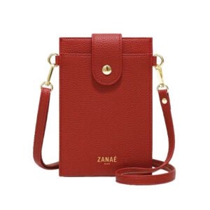 Crossbody phone bag Afterwork, Rouge