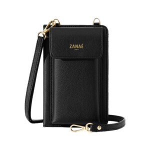 Crossbody phone bag Success Story, Noir