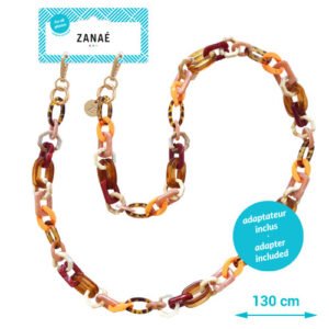 Chaine-bijou Tiger's eye
