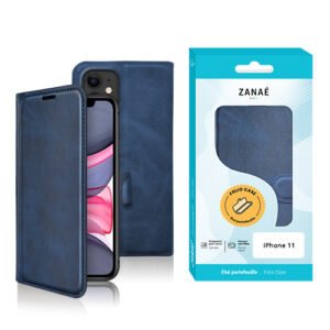 Etui Portefeuille Zanae Columbia pour iPhone 11, Marine