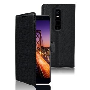 Etui Portefeuille Zanae pour Altice S61 Noir