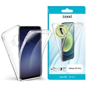 Coque 360 pour Samsung Galaxy S9 Plus, Transparent