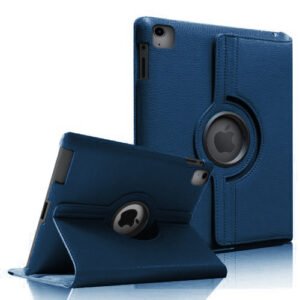 Etui Rotatif pour iPad Air 10.9 (4,5,6e gen) / iPad Air 11 M3 (7e gen), Marine