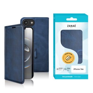Portefeuille Zanae Columbia pour iPhone 16e, Marine