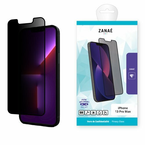 Verre trempe de confidentialite pour iPhone 13 Pro Max
