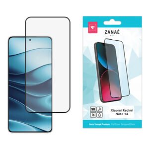 Verre trempe Full Cover pour Redmi Note 14, Noir