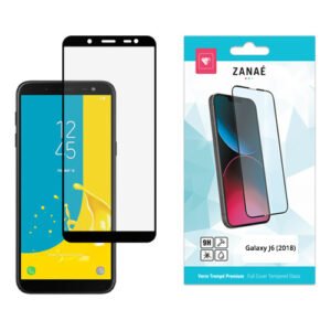 Verre trempe Full Cover pour Samsung Galaxy J6 (2018), Noir