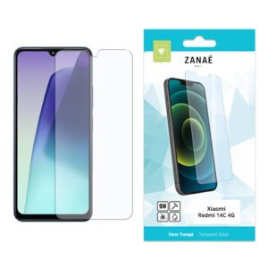 Verre trempe pour Redmi 14C 4G, Transparent