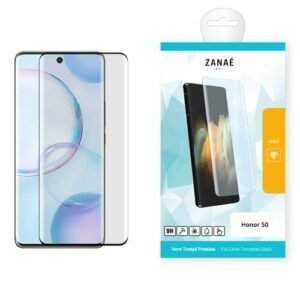 Verre trempe recourbe pour Honor 50, Noir