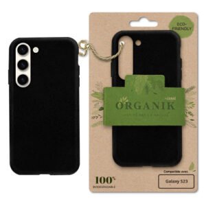 Coque Organik pour Galaxy S23, Noir