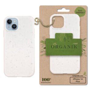 Coque Organik pour iPhone 14 Plus, Blanc