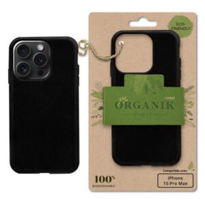 Coque Organik pour iPhone 15 Pro Max, Noir