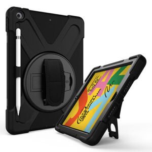 Coque renforcee pour iPad 10.2 (7,8,9e gen), Noir