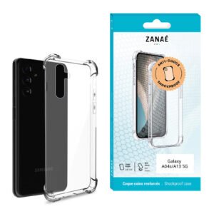 Coque Silicone transparent avec coins renforces pour Galaxy A04s / A13 5G, Transparent