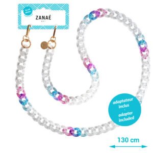 Chaine-bijou Blue Pop