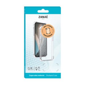Coque Silicone transparent avec coins renforces pour Moto G05 / E15, Transparent