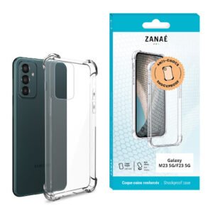 Coque Silicone transparent avec coins renforces pour Samsung Galaxy M23 5G / F23 5G, Transparent