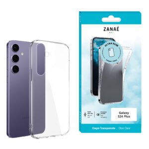 Coque Softgel pour  Galaxy S24 Plus, Transparent