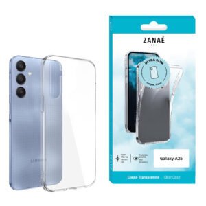 Coque Softgel pour Galaxy A25, Transparent