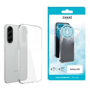 Coque Softgel pour Galaxy A56, Transparent