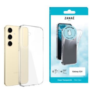 Coque Softgel pour Galaxy S24, Transparent