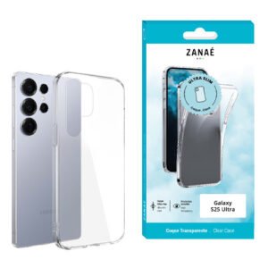 Coque Softgel pour Galaxy S25 Ultra, Transparent