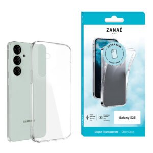 Coque Softgel pour Galaxy S25, Transparent
