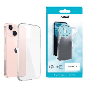 Coque Softgel pour iPhone 13, Transparent
