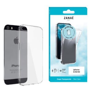 Coque Softgel pour iPhone 5 / 5s / SE, Transparent