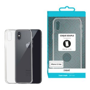 Coque Softgel pour iPhone XS Max, Transparent