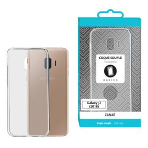 Coque Softgel pour Samsung Galaxy J2 (2018), Transparent