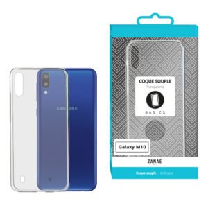 Coque Softgel pour Samsung Galaxy M10, Transparent