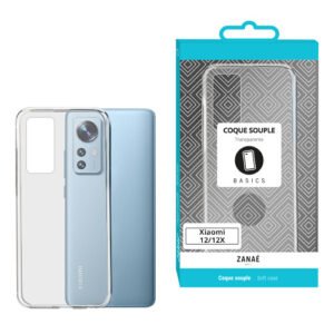Coque Softgel pour Xiaomi 12 / 12X,  Transparent