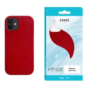 Coque Winter Whisper pour iPhone 12 / 12 Pro, Rouge